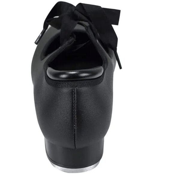 Unisex PU Leather/Patent Ribbon Tie Tap Shoe Dance Shoes for Women and Men - Picture 4 of 6